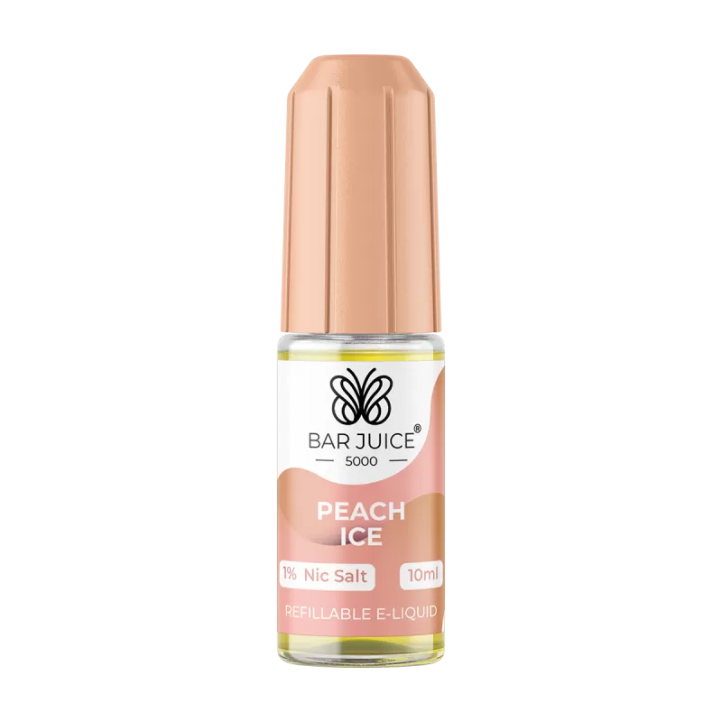 Peach Ice Nic Salt by Bar Juice 5000 - 10mg - Vape Product (7C5628)