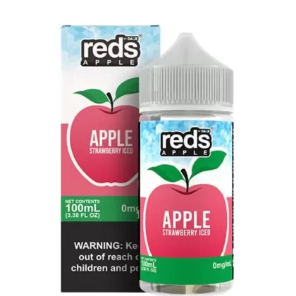 7 DAZE - RED'S APPLE - APPLE STRAWBERRY ICED - 3 mg - 60ml