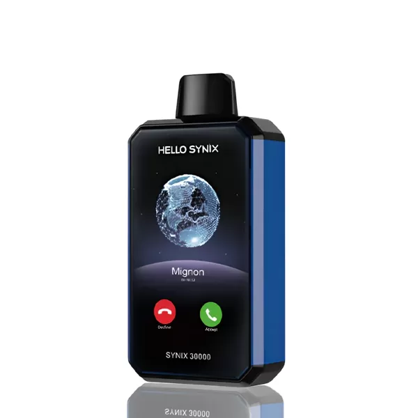 Hello Synix 30K 30000 Puffs Smart Disposable - 28mL - Spearmint - Image 3