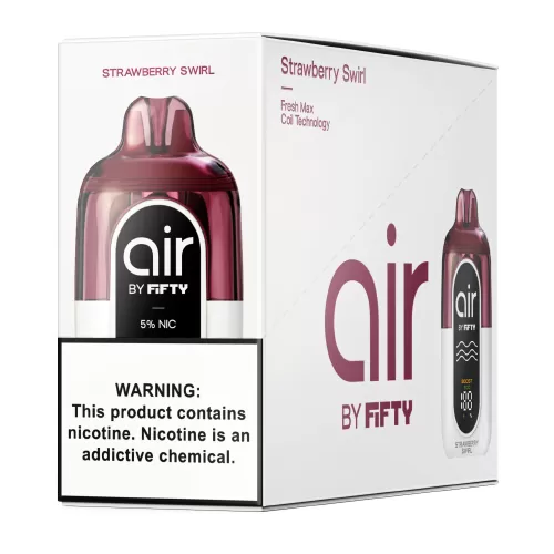 Strawberry Swirl Disposable Vape by Fifty Bar Air - Image 3