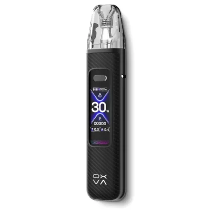 Xlim Pro 3 Kit by Oxva - Black Carbon, Black Leather (ECC70E)