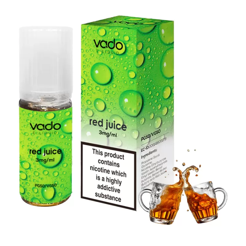 Red Juice E-Liquid 10ml by Vado