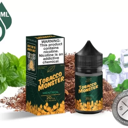 Menthol Tobacco Monster Salt 30ml