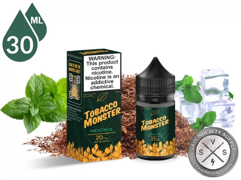 Menthol Tobacco Monster Salt 30ml