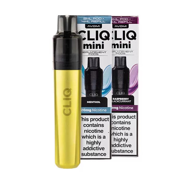 Avomi Cliq Mini Pod Kit Bundle - Pineapple Ice