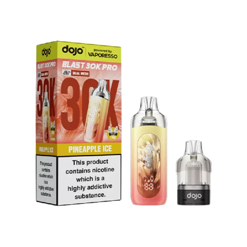 Vaporesso Dojo Blast 30K Pro Prefilled Pod Kit Pineapple Ice