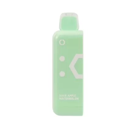 SOUR APPLE WATERMELON OFF STAMP SWEET CUBE (POD) - Huffvape