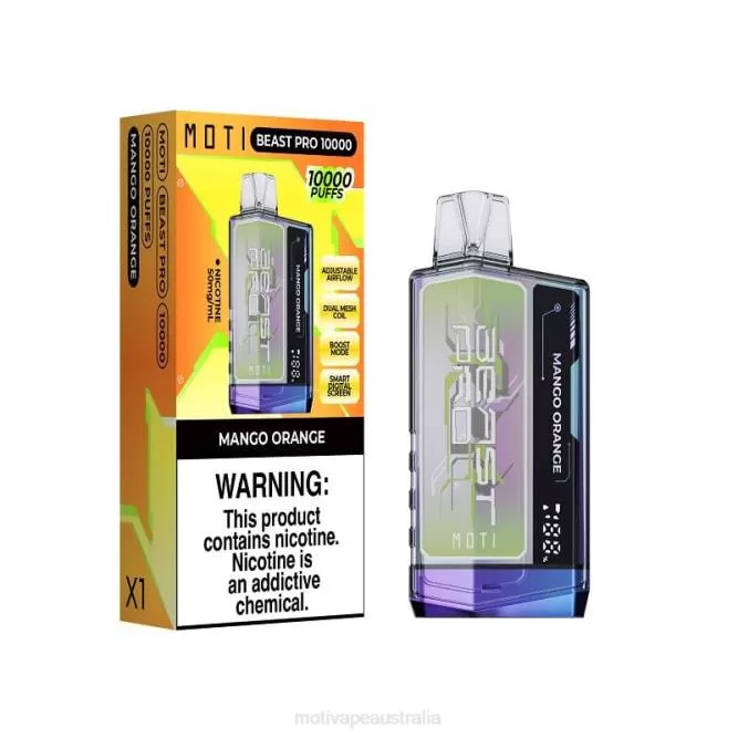 MOTI vape disposable Australia – MOTI Beast Pro Disposable Vape (5%, 10000 Puffs) Grape Ice 6422T45 - Image 3