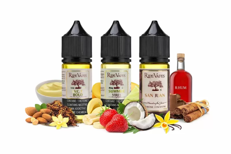 Ripe vapes VCT Salt 30ML - San Juan, Summer Vibes; Vape Product, Vape Product