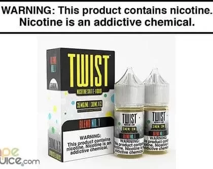 BLEND NO. 1 BY TWIST SALT 60ML - Vapejuice