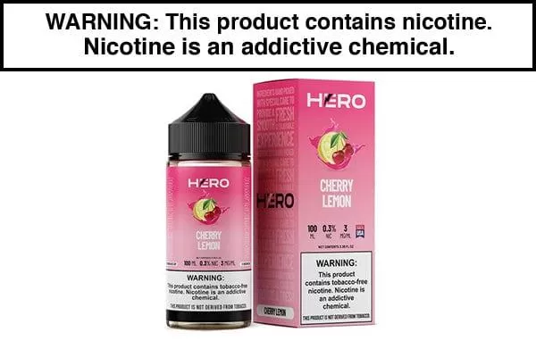CHERRY LEMON BY HERO 100ML - Vapejuice