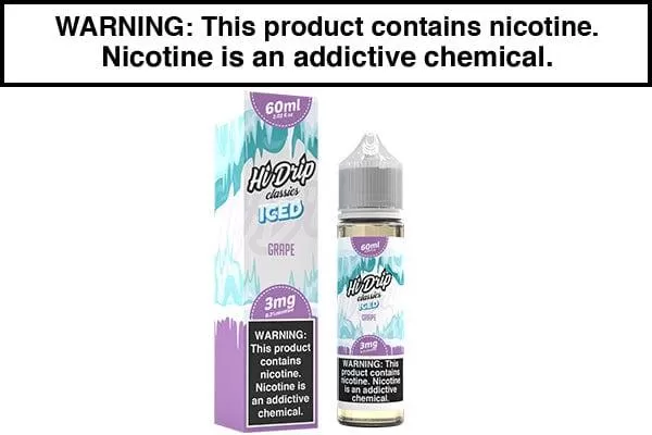 GRAPE ICED BY HI-DRIP CLASSICS 60ML - Vapejuice