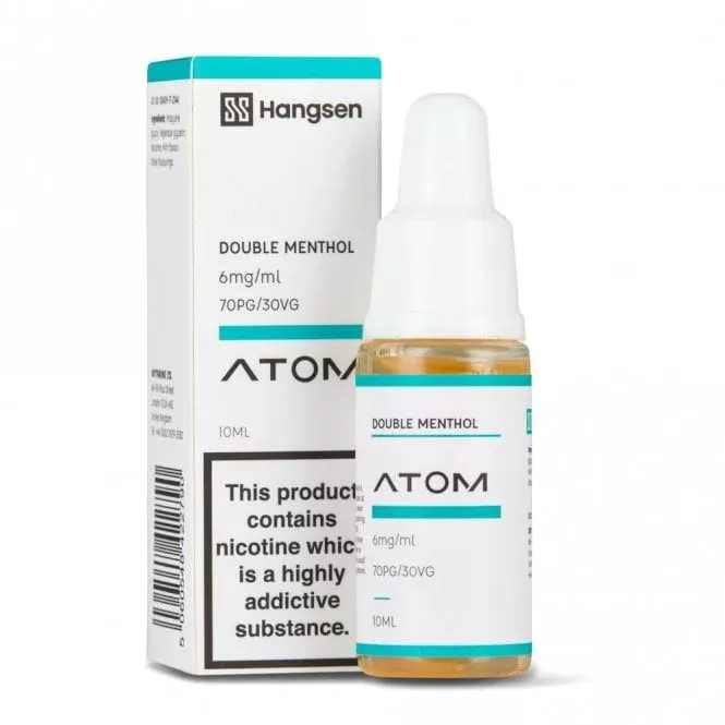 Hangsen Double Menthol E Liquid – Atom Series (10ml)