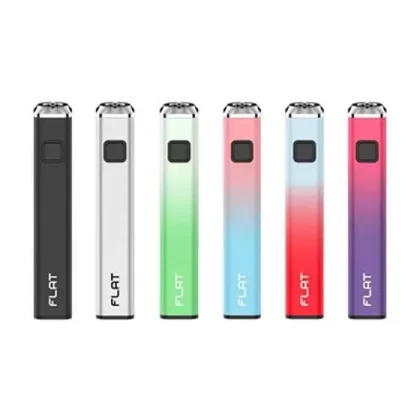 Yocan Flat Twist Batteries - Pack Count#Single Pack~Color#Black>Silver>Green White>Purple Pink>Blue Pink>Red Teal