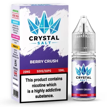 Crystal Salt Berry Crush Nic Salt Vape Juice 10ml