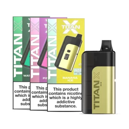 Titan X 10000 Puffs Prefilled Pod Vape Kit - Fruit Punch
