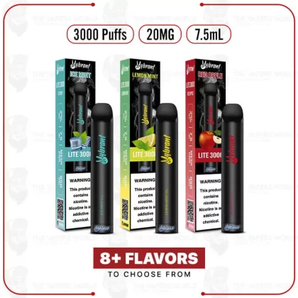 VYBRANT Lite 3000 Puffs 2% Disposable Vape - Thevapersworld