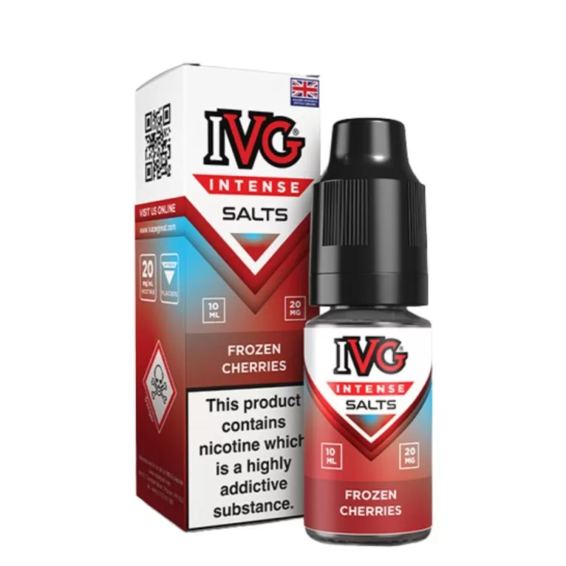 Frozen Cherries Nic Salts E-Liquid Intense Salts Series by IVG (10ml)