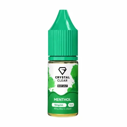 Crystal Clear Bar Salts Menthol Nic Salt - 10mg
