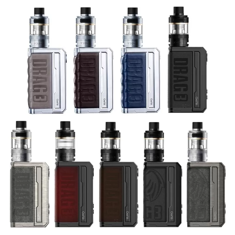 VOOPOO Drag 3 TPP-X 177W Mod Kit - Eagle Grey