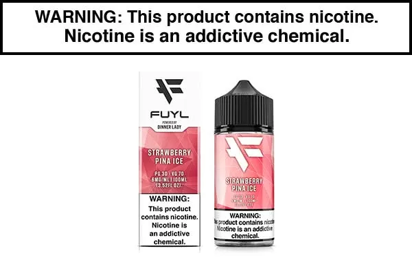 STRAWBERRY PINA ICE BY FUYL 100ML - Vapejuice