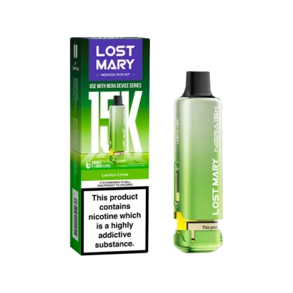 Lemon Lime Lost Mary NERA15K Refill Pack - 20mg - Vape Product (67401F)