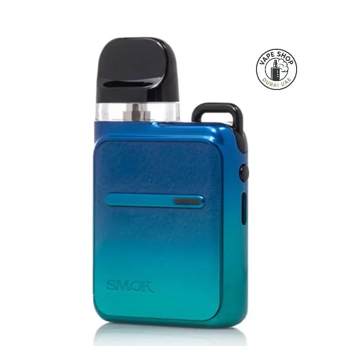 SMOK Novo Master Box Kit 30W Pod System 1000mAh Vape Kit in Dubai - Cyan blue, Matte black (FB6793) - Image 3