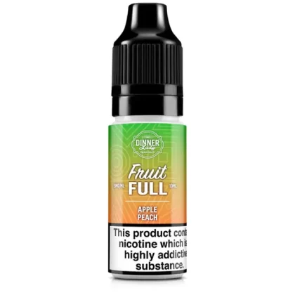 Apple Peach Fruit FULL Nic Salt E-Liquid by Dinner Lady - 10mg