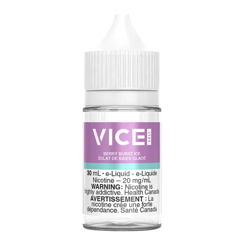Vice Salt Nic E-Liquid - Berry Burst Ice 30ml - 20mg/ml