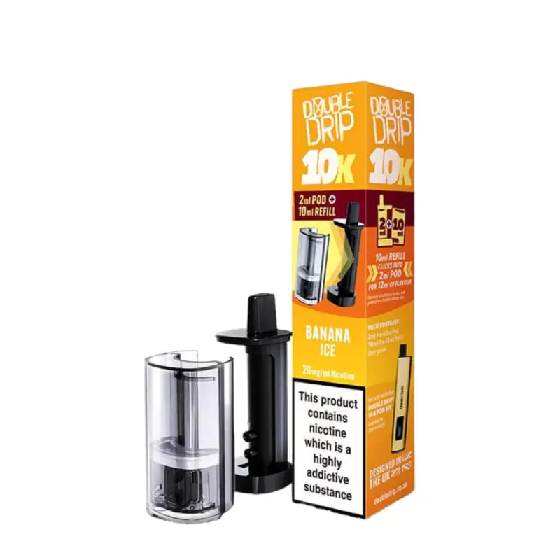 20mg (2%) Double Drip 10k Refill Pack - Vape Co - Image 2