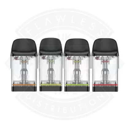 Uwell Caliburn GPP Replacement Pod Cartridge (4pcs/pack) - Size#0.4ohm XL>0.6ohm XL>0.9ohm XL>1.2ohm XL>0.6ohm 2ml - TOP FILL>0.4ohm 2ml - TOP FILL>0.9ohm 2ml - TOP FILL>1.2ohm 2ml - TOP FIL