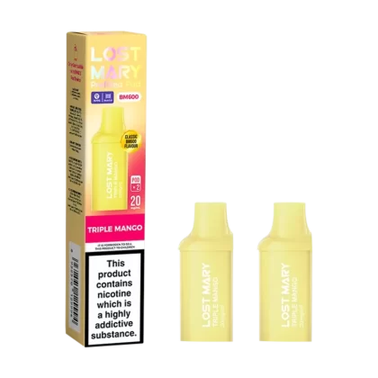 Triple Mango Lost Mary BM600 Pods - Vapeshop Co