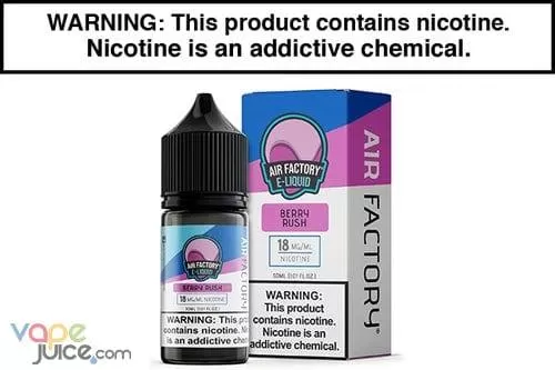 BERRY RUSH BY AIR FACTORY SALT 30ML - Vapejuice