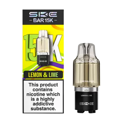 Lemon & Lime SKE Bar 15K Refill Pack - 20mg - Vape Product (F11C5C)