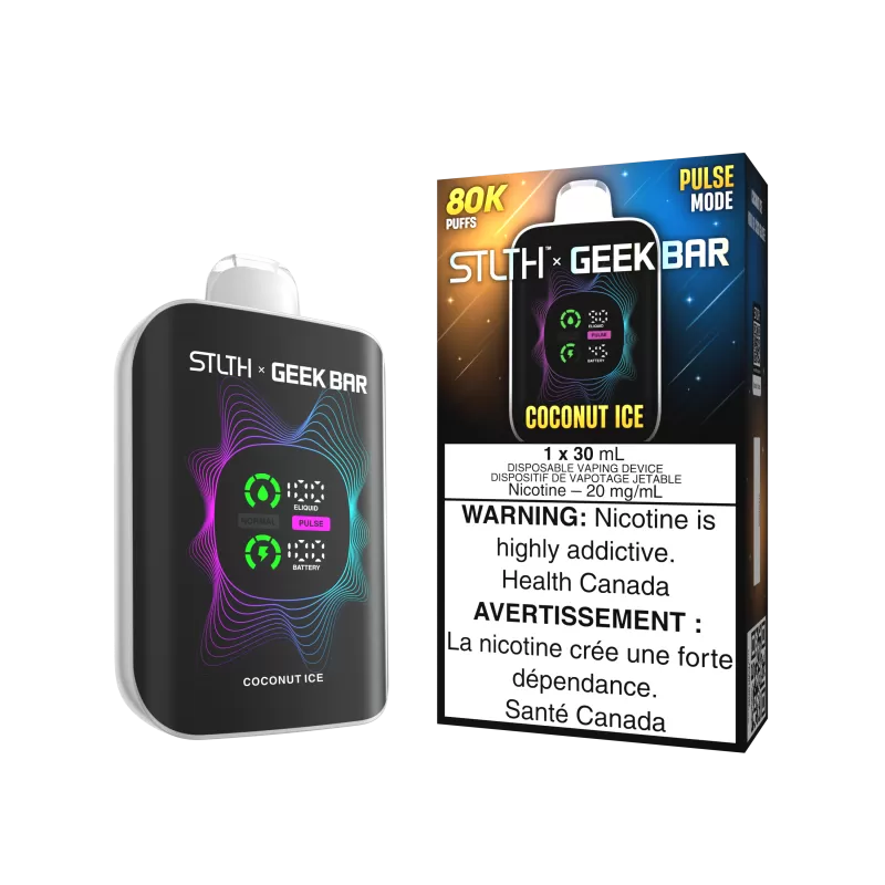 STLTH x GEEK BAR - Coconut Ice - 20 mg/mL (wholeseller) - Excise ON, 20 mg/mL (wholeseller) - Excise AB