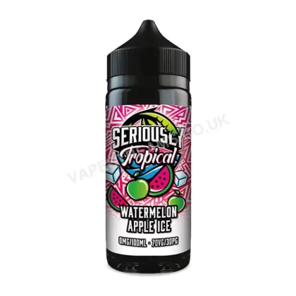 Watermelon Apple Ice E-Liquid Shortfill by Doozy Seriously Tropical - Vapestreams Co