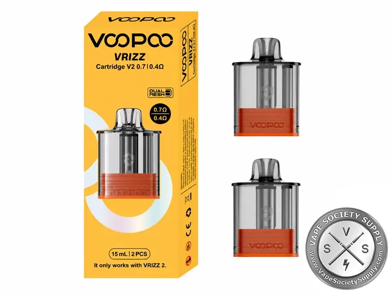 VooPoo VRIZZ Replacement Pod Cartridge V2 | 2-Pack