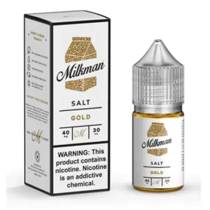 The Milkman Gold Tobacco Nic Salt E-Liquid - 10mg