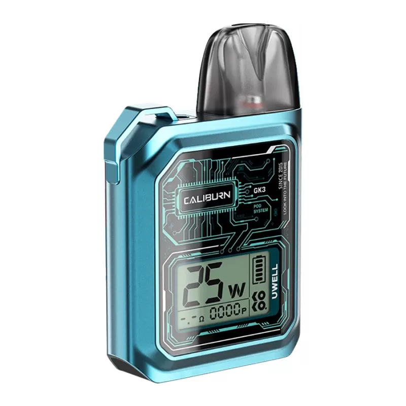 UWell Caliburn GK3 Pod Vape Device - GK3 Silver