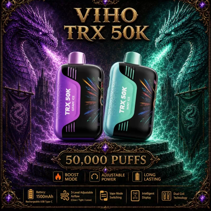 VIHO TRX 50K - Blueberry Watermelon - Vapeciga