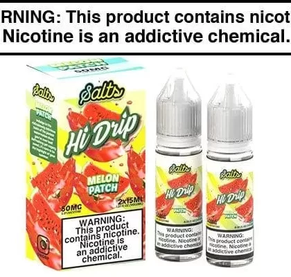 MELON PATCH BY HI-DRIP SALTS 30ML (2x15ML) - Vapejuice