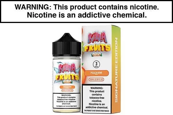 PEACH KIWI ICE BY KILLA FRUITS 100ML - Vapejuice