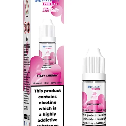 Hayati Pro Max Fizzy Cherry Nic Salt E-Liquid 10ml - 10mg