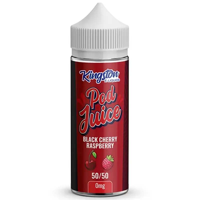 Kingston Pod Juice Black Cherry Raspberry 100ml Shortfill