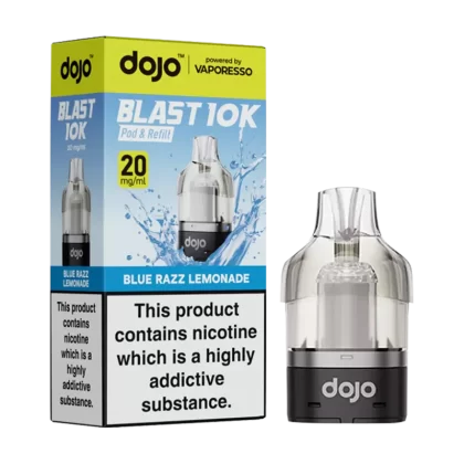 Blue Razz Lemonade Dojo Blast 10K Refill Pack - Vape Product