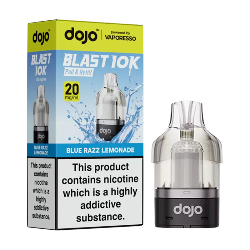 Blue Razz Lemonade Dojo Blast 10K Refill Pack - Vape Product