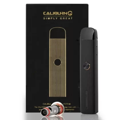 Uwell Caliburn G Pod Starter Kit - Color#Black>Blue>Green>Grey>Red>Rosy Brown (1FE765)