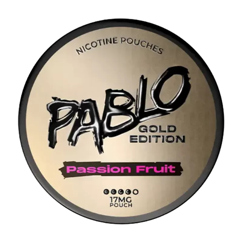 Passionfruit Pablo Gold Edition Nicotine Pouches - Vapeshop Co