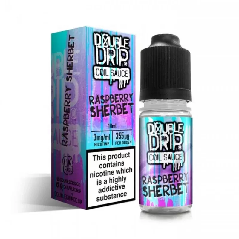 Double Drip – Coil Sauce – Raspberry Sherbet – 6mg