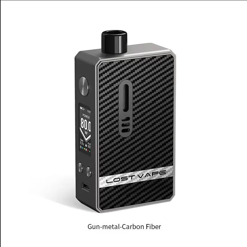 Lost Vape Gemini Hybrid Pod Mod Kit 80W - Gunmetal Crater - Image 3